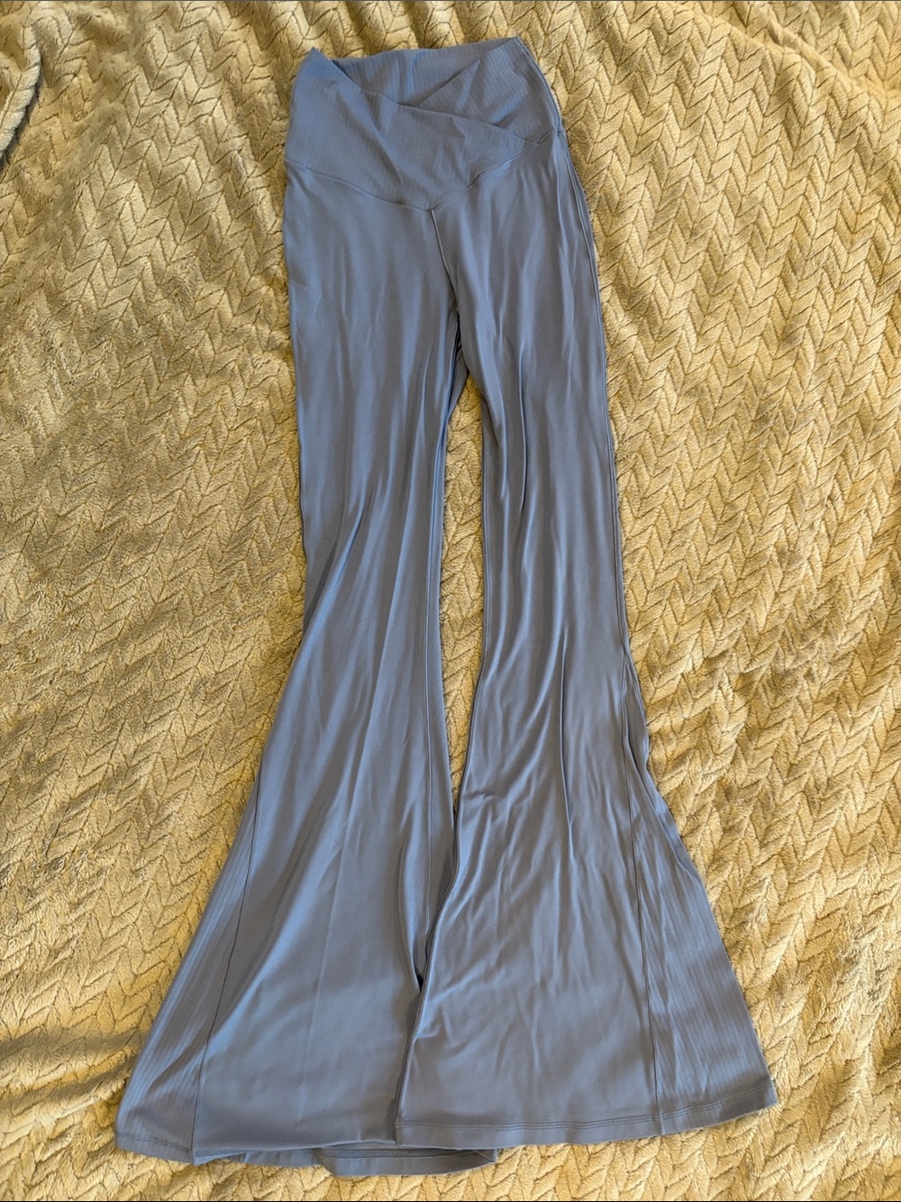 Offline by Aerie Super Flare Leggings-Periwinkle Blue